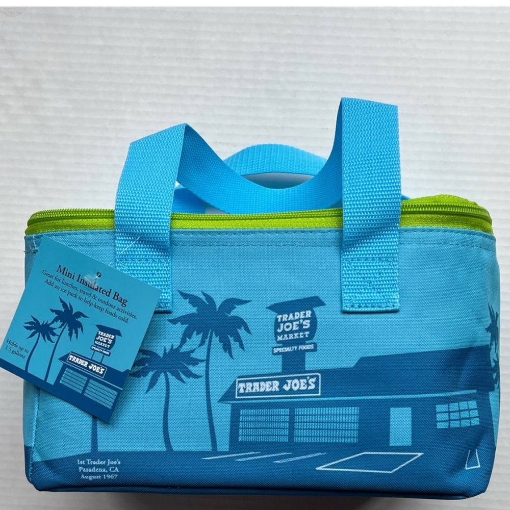 Trader Joe’s | Mini Insulated Bag Blue